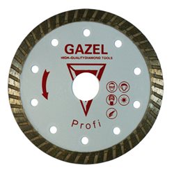 Диск алмазный GAZEL Turbo 230 Бетон 2,5 Profi