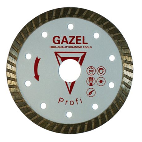 Диск алмазный GAZEL Turbo 125 Бетон 1 Profi